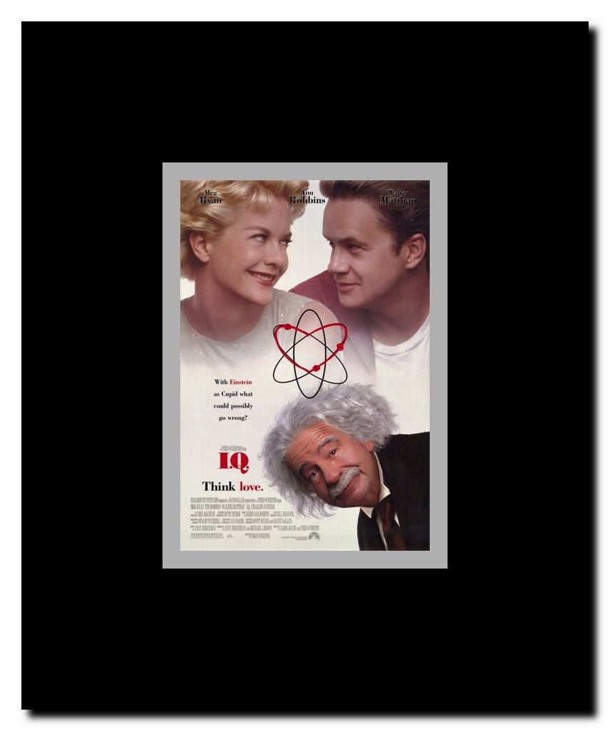 Iq Framed Movie Poster