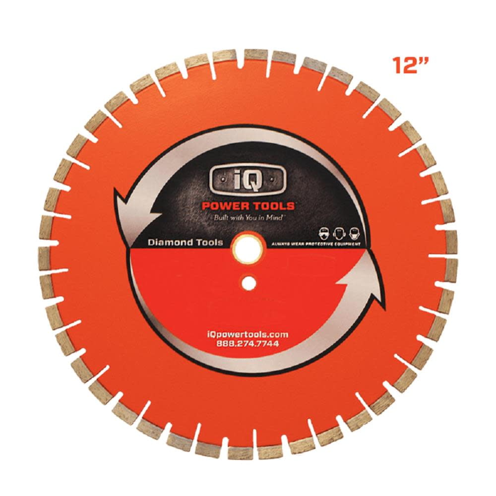 Iq Power Tools 12 In Platinum Segmented Blade