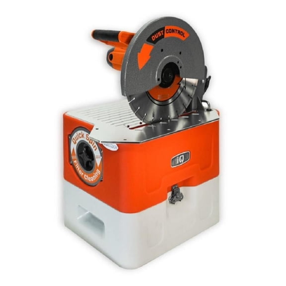 Iq Power Tools 14 In Masonry Saw With Built In Dust Control Vacuum System
