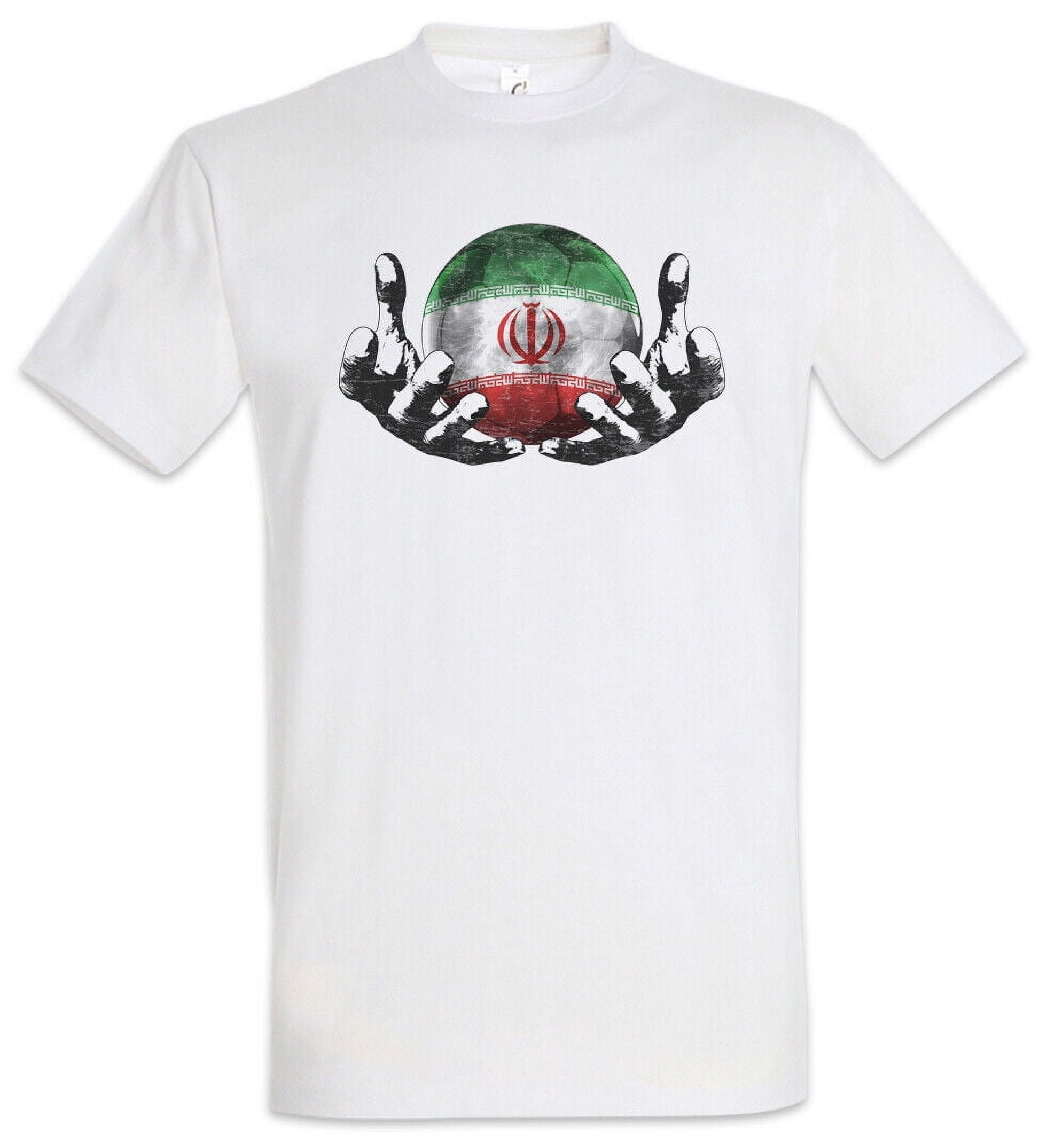 Iran Football Magic Ball T-Shirt iranische Soccer Flagge Fahne Fußball ...