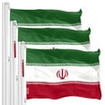 thumbnail image 1 of Iran Iranian Flag 3x5FT 3-Pack 150D Printed Polyester By G128, 1 of 6