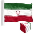 thumbnail image 1 of Iran Iranian Flag 3x5FT 5-Pack 150D Printed Polyester By G128, 1 of 6