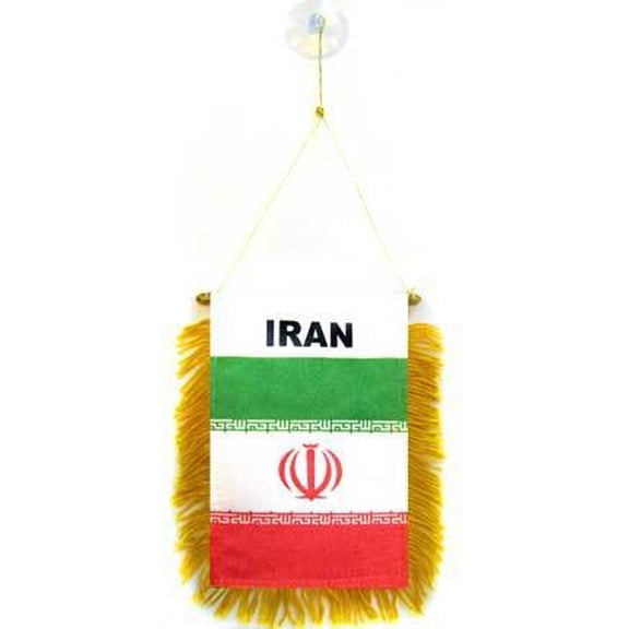 Iran Mini Banner 4'' x 6'' special car