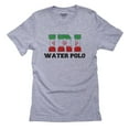 thumbnail image 1 of Iran Waterpolo - Olympic Games - Rio - Flag Men's Grey T-Shirt, 1 of 2