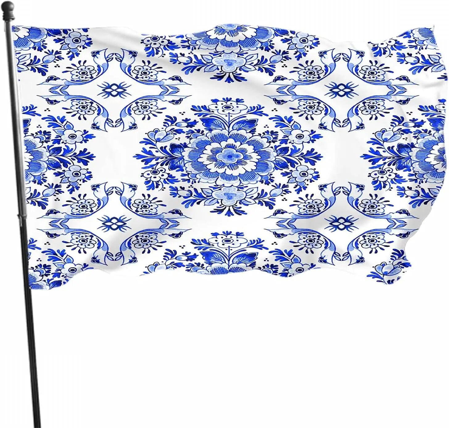 Iranian Ethnic Traditional Tribal Bohemia Pattern Garden Flag Polyester ...