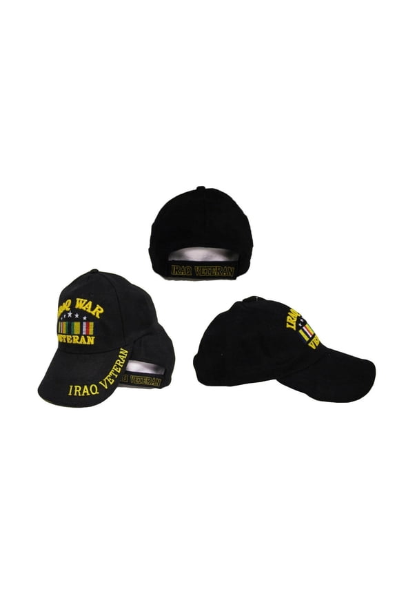 Iraq War Veteran Vet Ribbon Baseball Embroidered Hat Ball Cap RAM