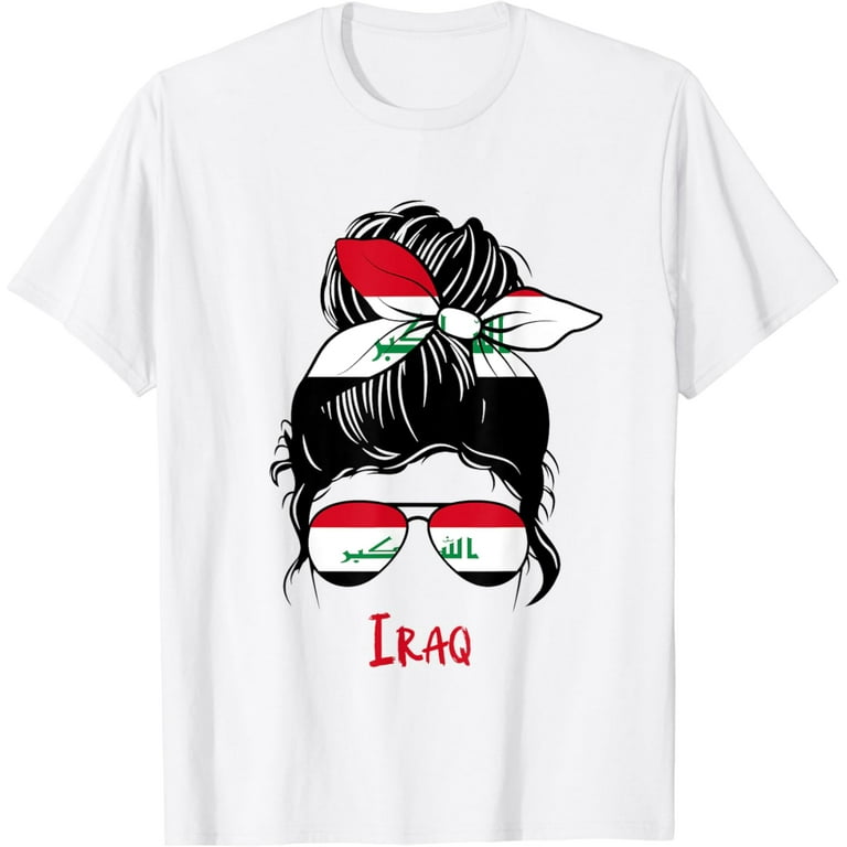 Iraq T-Shirt Iraqi Flag - For Men/Women/Youth/Kids Iraq T-Shirt Iraqi Flag - For Men/Women/Youth/Kids