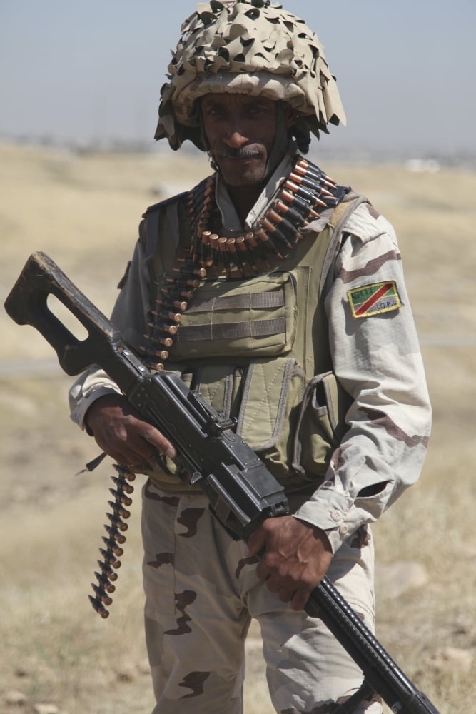 Iraqi army soldier Canvas Art - Stocktrek Images (23 x 35)