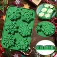 thumbnail image 1 of Ireezec Christmas Silicone Molds for Baking, Non-Stick Holiday Cake Pan for Mousse, , Chocolate, Soap Making, Candle Crafting, Flexible Bakeware for Festive Desserts and Crafts, 1 of 6