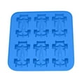 thumbnail image 1 of Ireezec Race Car Molds Silicone Ice Trays for Cocktails Whiskey Party Drinks Fun Maker for Beverages Freezer Tray with Fast Car Design for Adults Bar Home Kitchen Use, 1 of 6