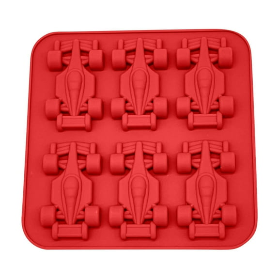 Ireezec Race Car Molds Silicone Ice Trays for Cocktails Whiskey Party Drinks Fun Maker for Beverages Freezer Tray with Fast Car Design for Adults Bar Home Kitchen Use