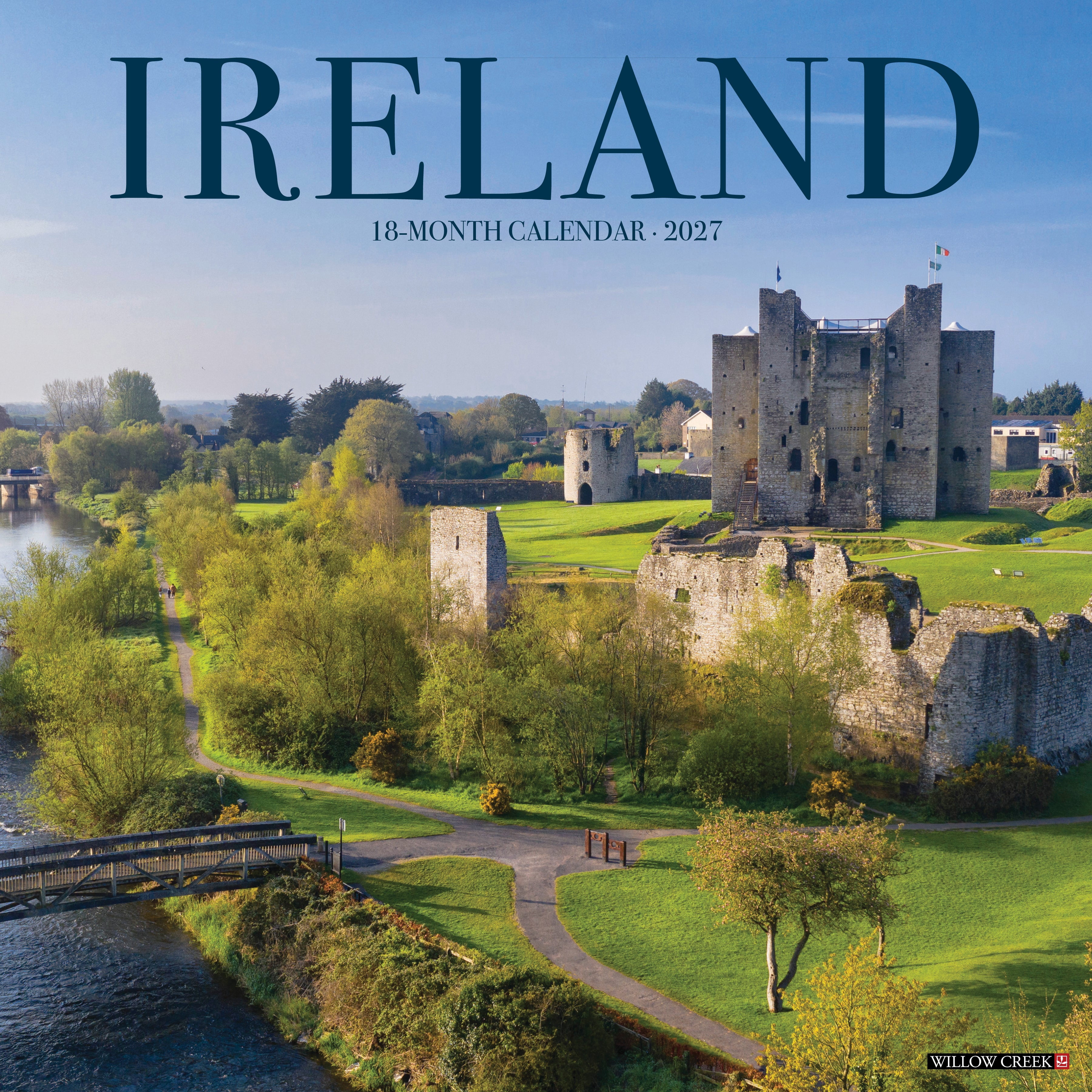 Willow Creek Press, Ireland 2027 Wall Calendar