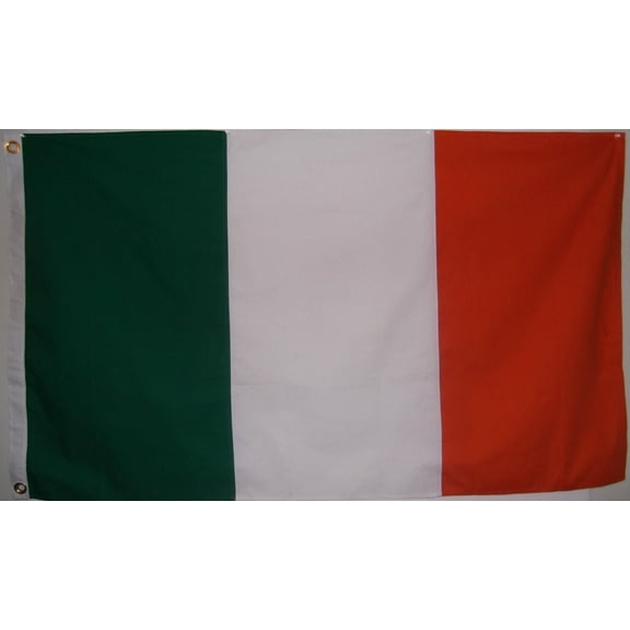 Ireland 5'x9.5' Embroidered Flag ROUGH TEX Cotton