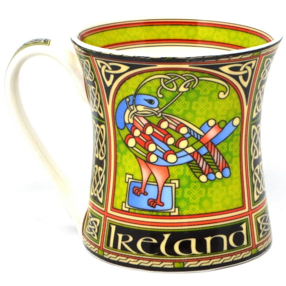 Ireland Celtic Peacock Mug by Royal Tara