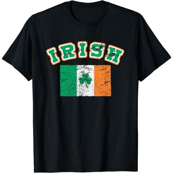 Ireland Flag Cool Eire Bratach Irish Flags Men Women T-Shirt