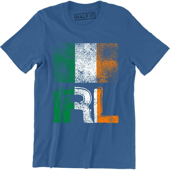 Ireland Flag - Distressed Country Irish Men's T-Shirt