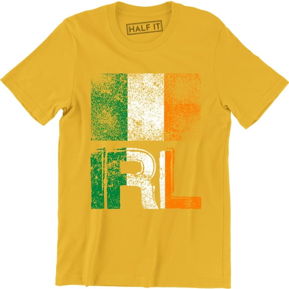 Ireland Flag - Distressed Country Irish Men's T-Shirt