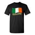 thumbnail image 1 of Ireland Flag Mens Tee St Saint Patricks Day Gift Sarcastic Humor Novelty Funny T Shirt, 1 of 5