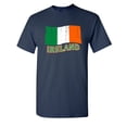thumbnail image 1 of Ireland Flag Sarcastic Humor Graphic Novelty Funny Tall T Shirt, 1 of 1