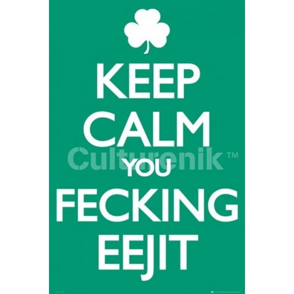 Ireland Keep Calm Poster (36 X 24)