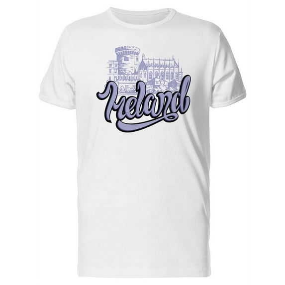 Ireland Purple City T-Shirt Men -Image by Shutterstock, Male 4X-Large