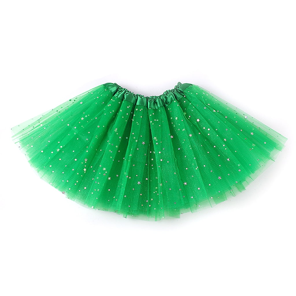 Baby Girl St. Patricks Day Outfit Lucky Charm Mesh Tutu Skirts Holiday Skirt Outfit Cute Spring Clothes For Newborn Girls Size 2 3