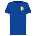 thumbnail image 1 of Ireland Small Flag T-Shirt Men -Image by Shutterstock, Male 3X-Large, 1 of 2