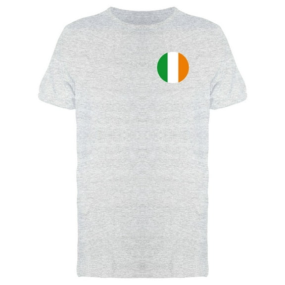 Ireland Small Flag T-Shirt Men -Image by Shutterstock, Male x-Large
