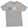 thumbnail image 1 of Ireland T-Shirt Irish Flag Coat Of Arms Celtic Tee Shirt Eire Diaspora St. Patrick'S Day (Large Grey), 1 of 6
