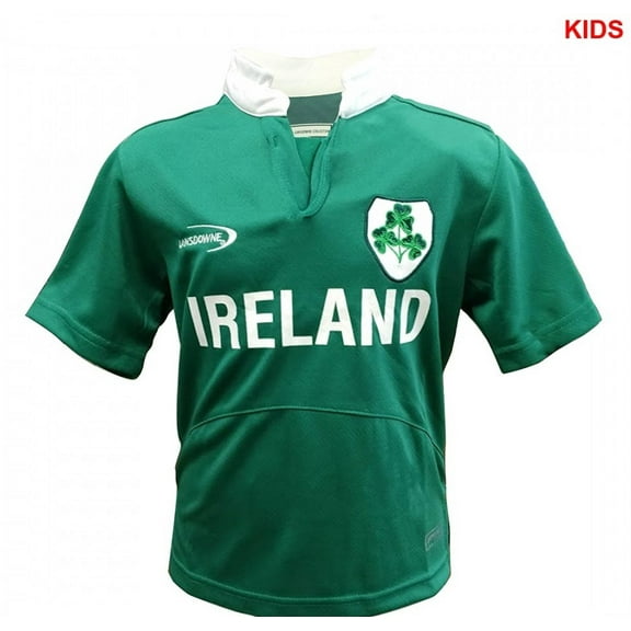 Ireland T-Shirt Short Sleeved Apparel for Kids Green Colour