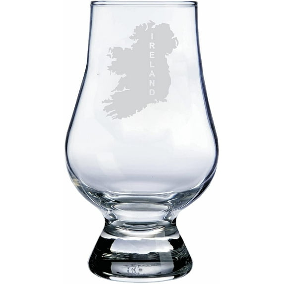 Ireland Themed Glencairn Whisky Glass