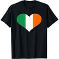 thumbnail image 1 of Ireland heart flag T-Shirt, 1 of 4