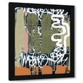 thumbnail image 1 of Irena Orlov 26x31 Black Modern Wood Framed Wall Art Titled - Exit, 1 of 6