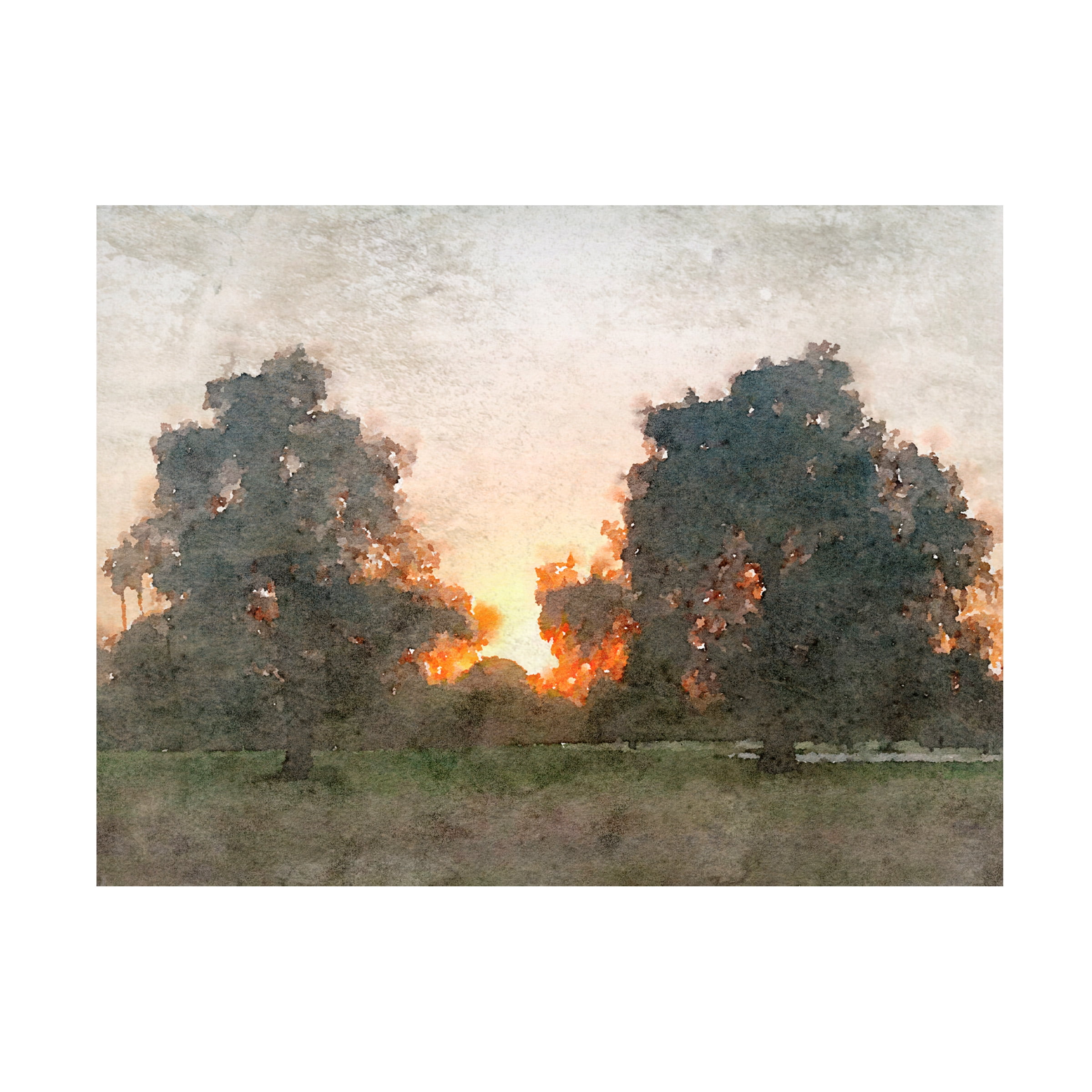Irena Orlov 'November Morning Mist II' Canvas Art