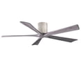 thumbnail image 1 of Irene-5H five-blade flush mount paddle fan in Barn Wood finish with 60” solid barn wood tone blades.&nbsp;, 1 of 7