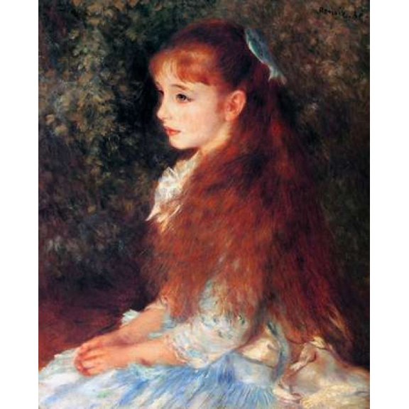 Irene Cahen DAnvers Poster Print by Pierre-Auguste Renoir
