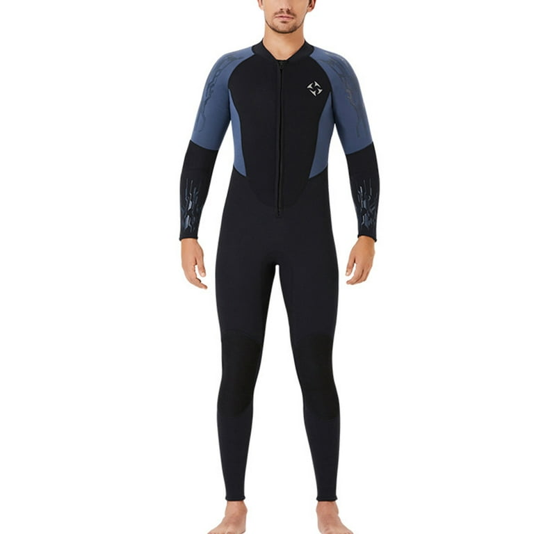 Irene Inevent 1.5MM Wetsuits Diving Suit Long Sleeved Long Pants Couple's  Keep Warm Dive Skins Surf Suit for Snorkeling Swimming in Cold Water Grey L