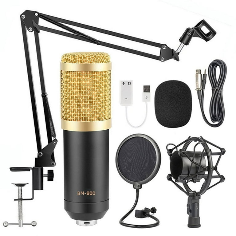 Irene Inevent BM800 Condenser Microphone Kit Studio Suspension 