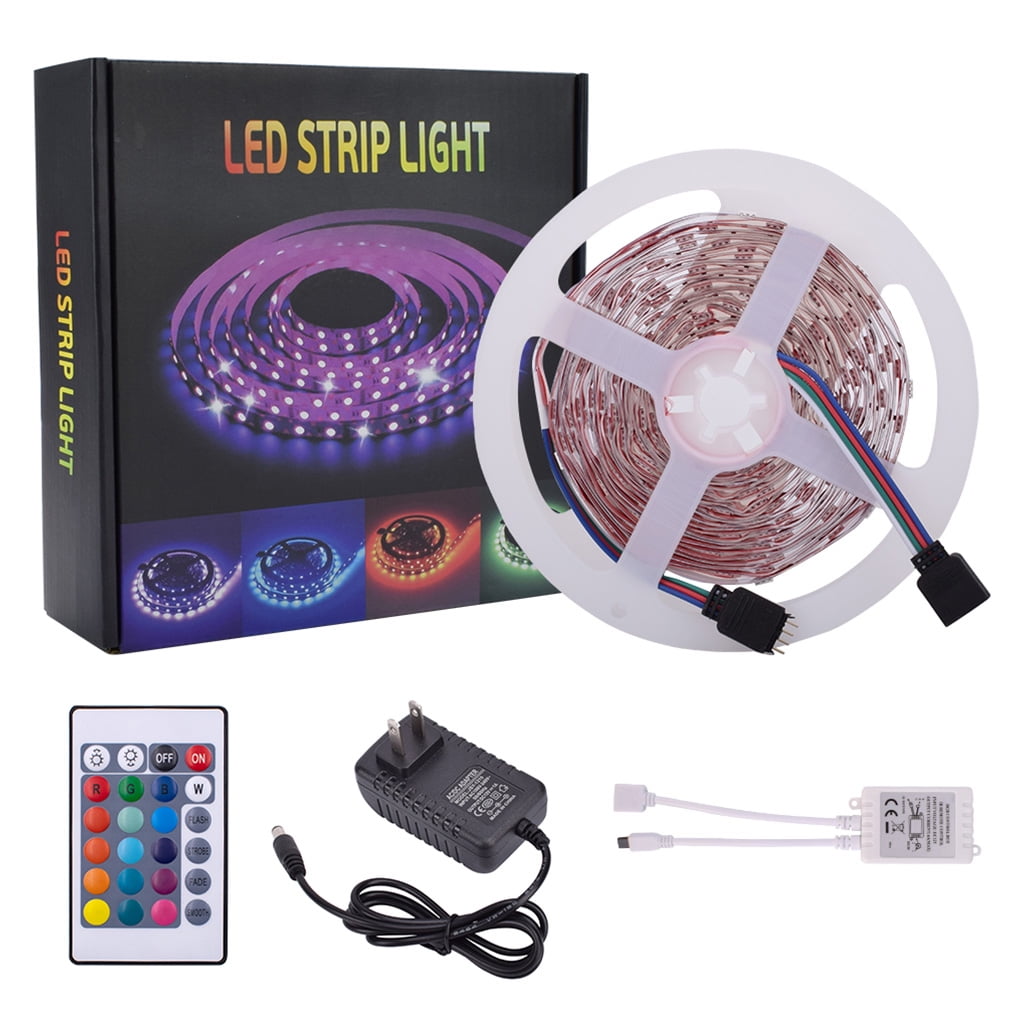 Irene Inevent LED Light Strip 32.8ft RGB LED Strips with Remote ...