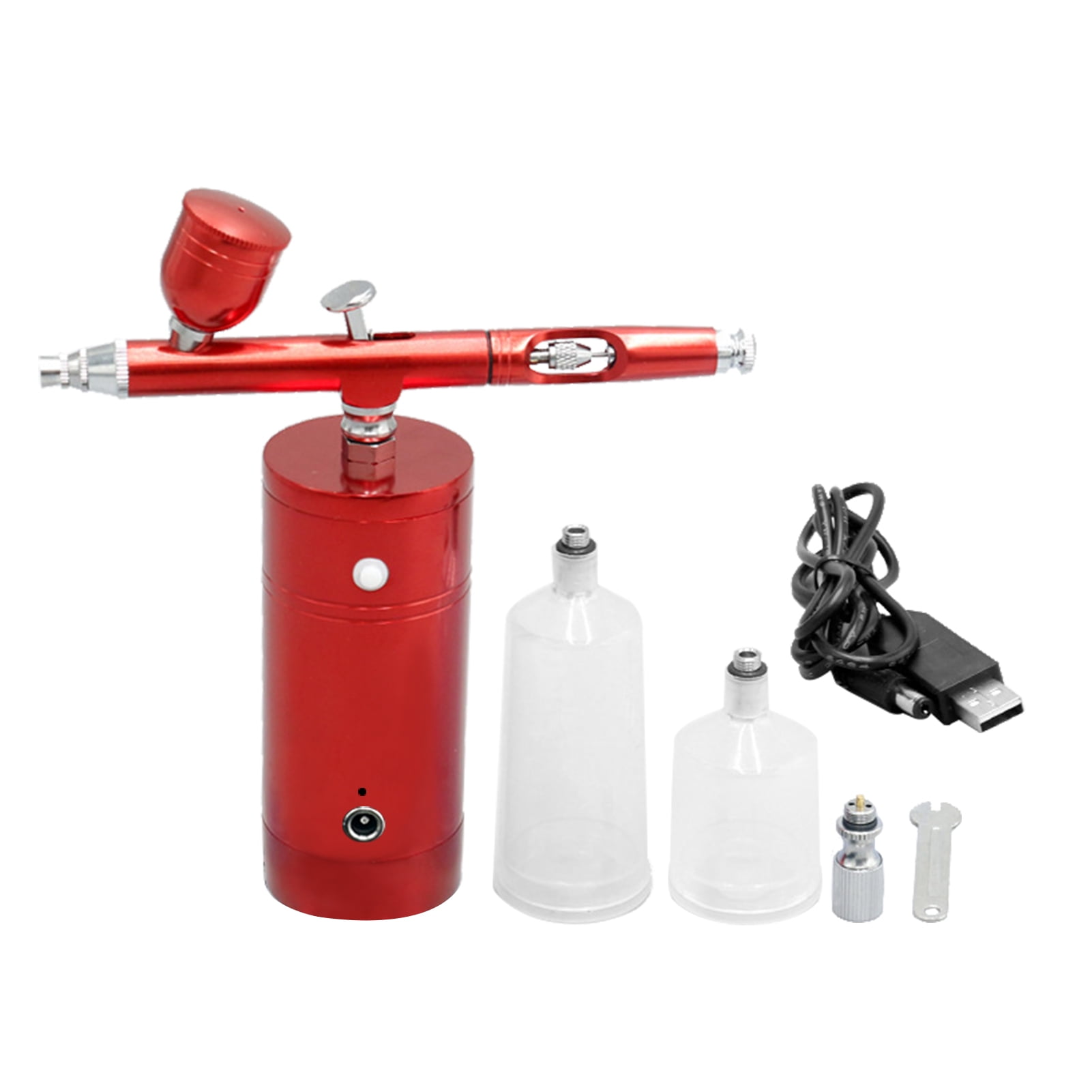 Cordless Airbrush Kit High Pressure Upgrade Compressor USB Cable