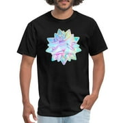 Iridescence Rainbow Vaporwave Tumblr Holographic Unisex Men's Classic T-Shirt