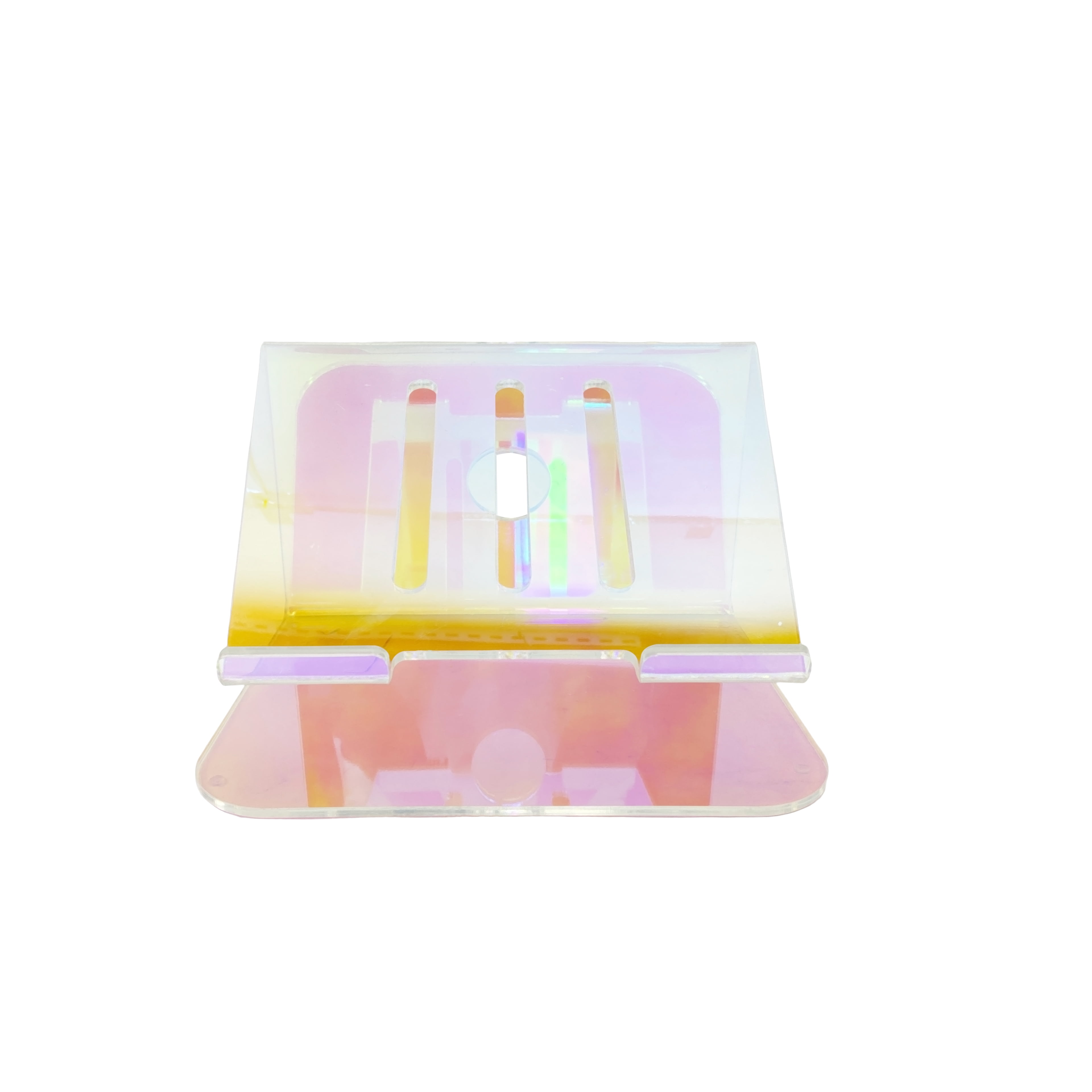 Iridescent Acrylic 16" Laptop Stand by Ashland  - Spring Home Decor