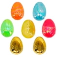 thumbnail image 1 of Iridescent Easter Eggs (32 Pcs, Pastel and Golden) Fillable Plastic Eggs for Egg Hunt Basket Stuffers Party Decorations and More, 1 of 8