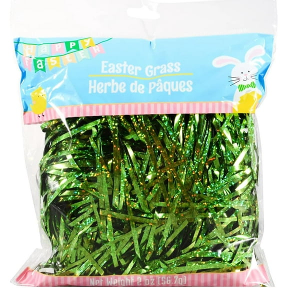 Iridescent Easter Grass, 2-oz. Bag (Green)