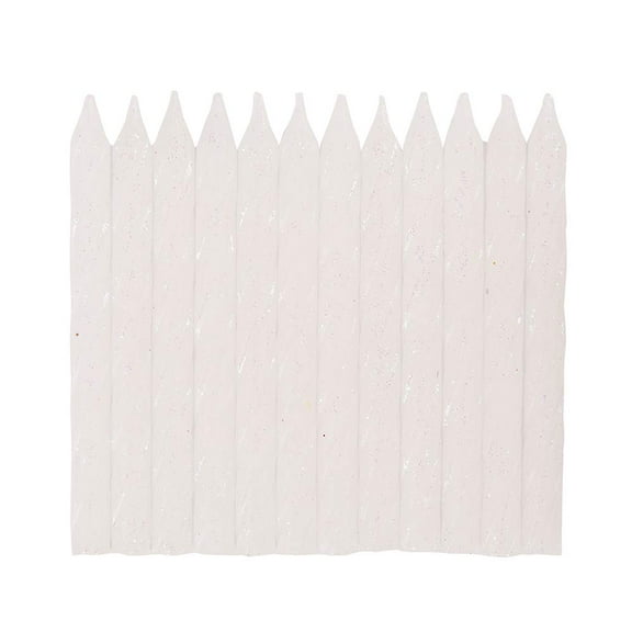 Iridescent Glitter Spiral Birthday Party Candles, 24 Ct.