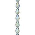 thumbnail image 1 of Iridescent Green Glass Teardrop Beads - 14mm by Bead Landing, 1 of 2