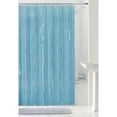 thumbnail image 1 of Iridescent Lightweight PEVA Shower Curtain Liner, Aqua - Mainstays, 1 of 4