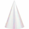 thumbnail image 1 of Iridescent Party Cone Hats, 1 of 1