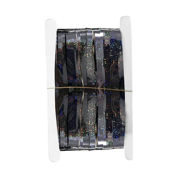 Iridescent Party Decorations Fringe Backdrop,Sparkling Holographic Foil Fringe Tinsel Curtains for Frozen Mermaid Birthday Party Decor - 3.28x3.28ft 1 Packs