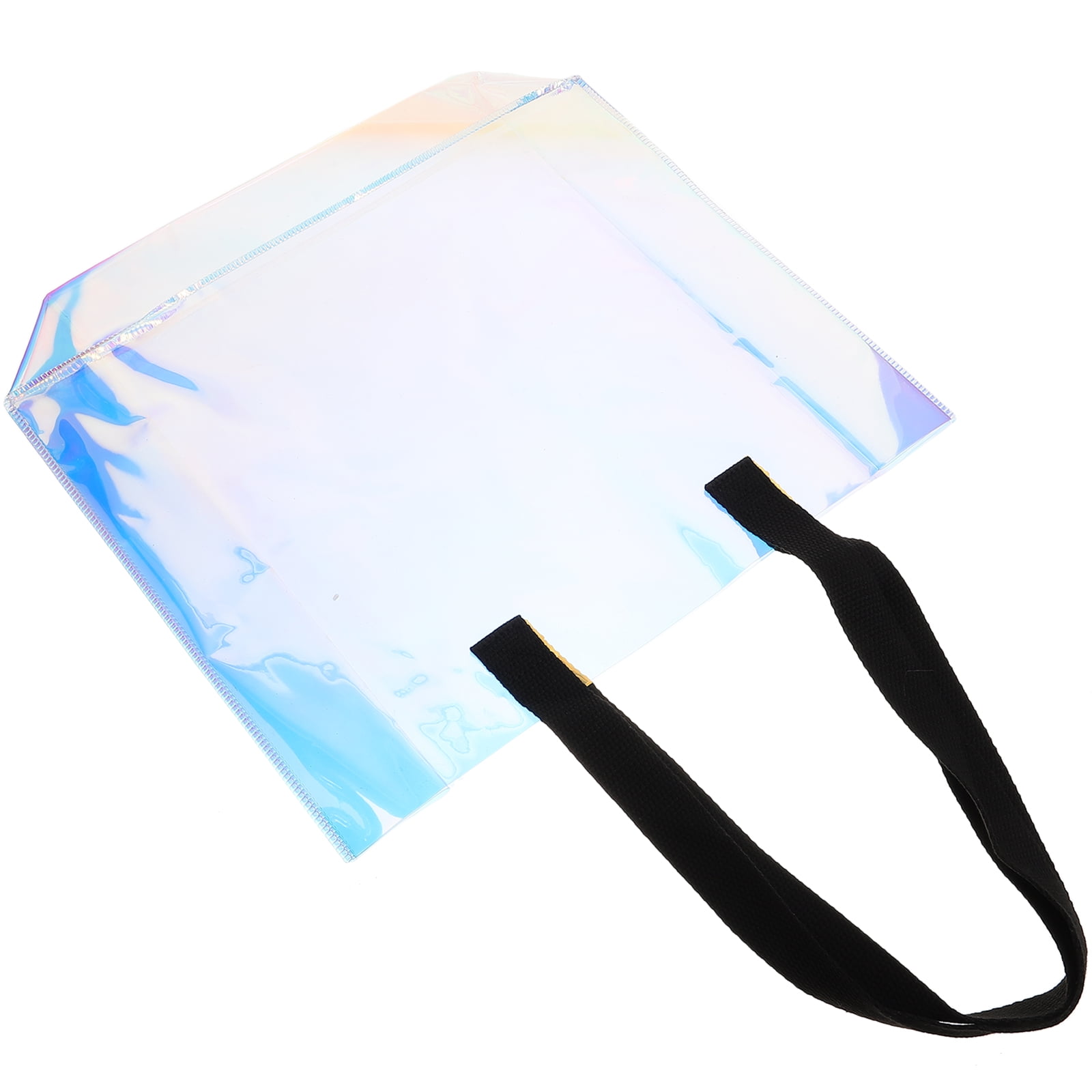 'Vacay' Iridescent Round Clear Glam Bag main image 1